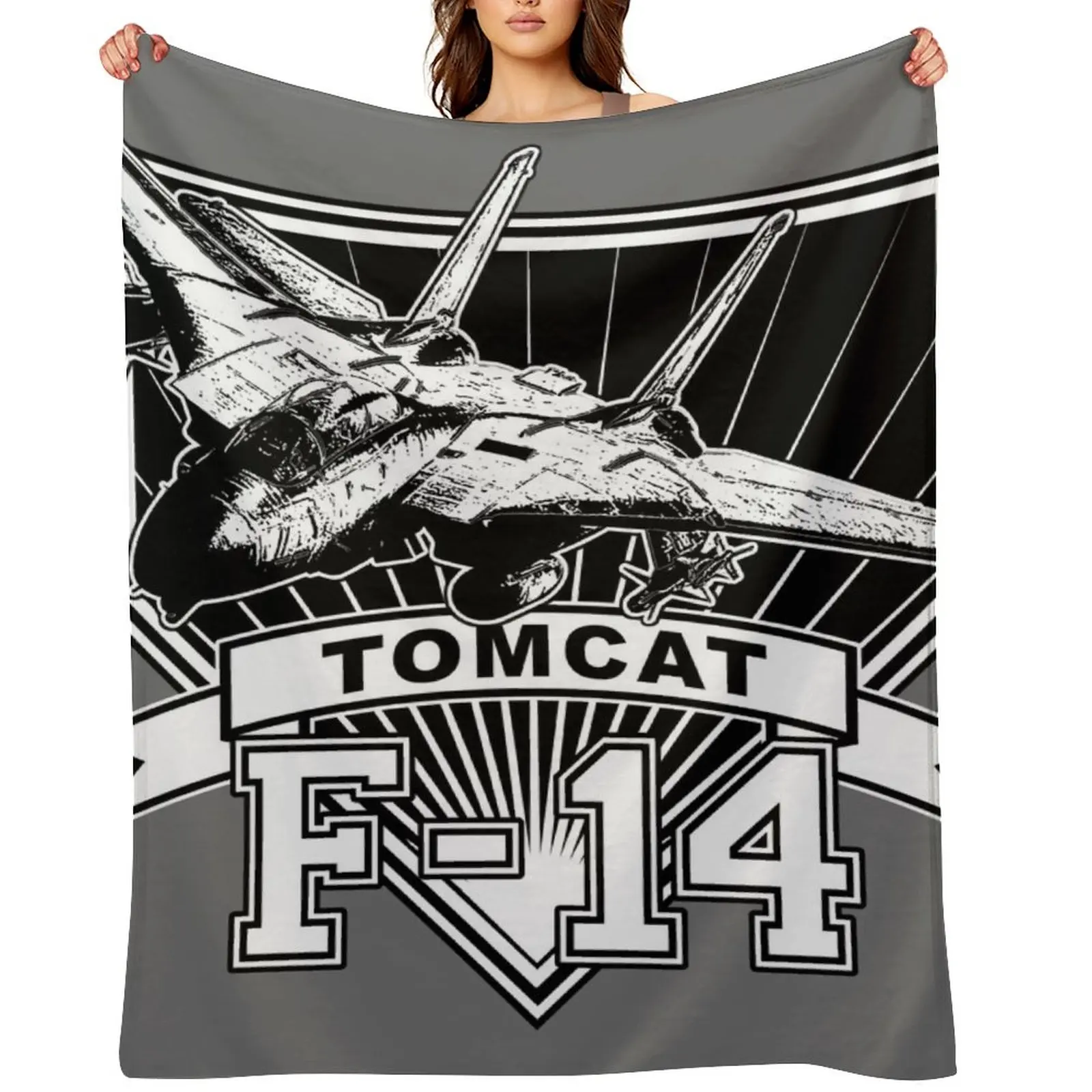 

F14 Tomcat Throw Blanket sofa bed Bed anime Bed Fashionable Blankets