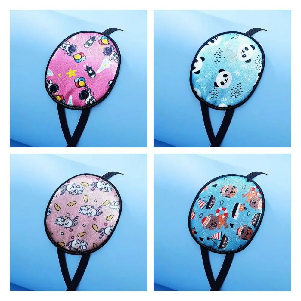 Vision Care Children's Silk Single Eye Patch Astigmatism Correction Supple Child Amblyopia Eye Patch Comfortable Cartoon