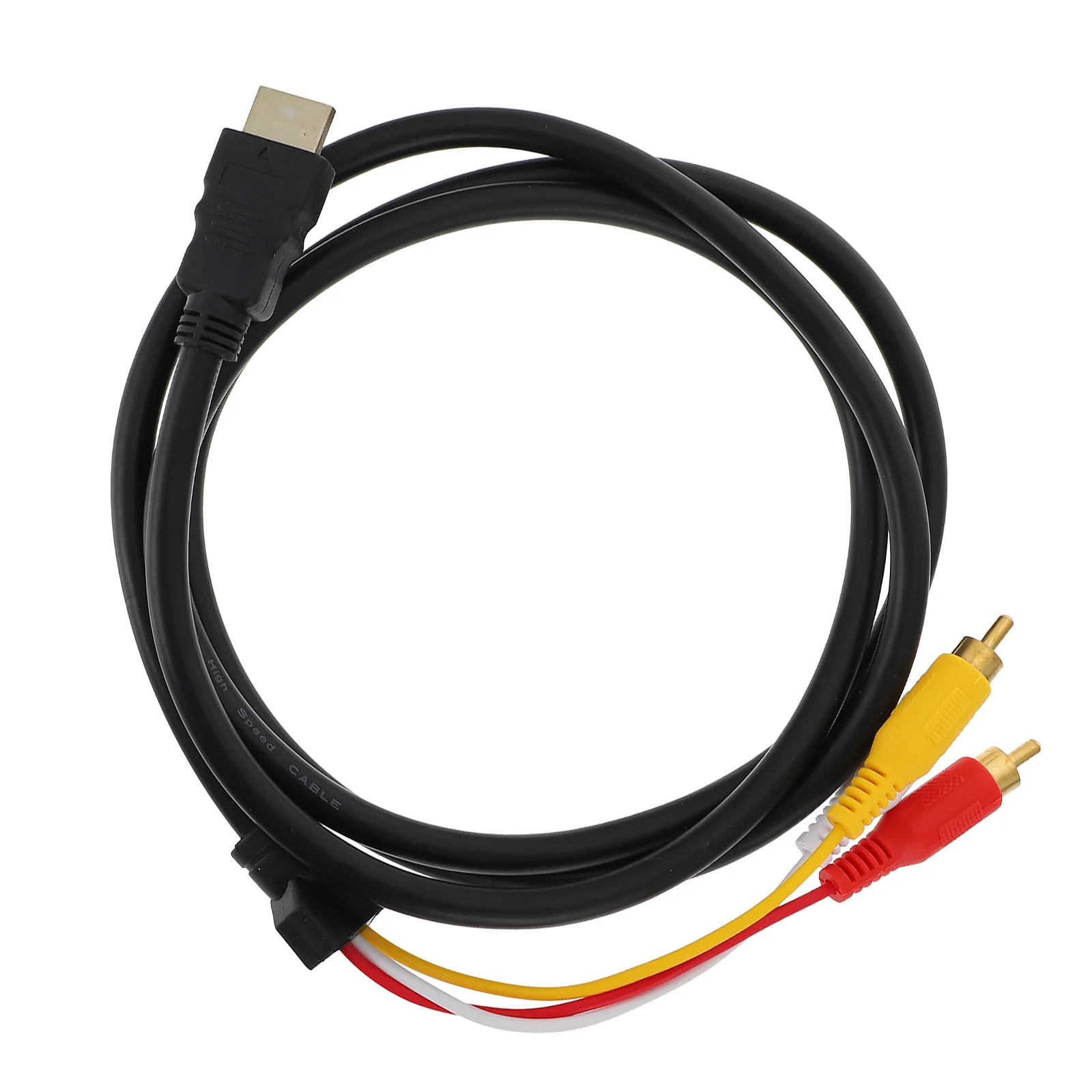 

to Adapter Cable Gold Plated Durable Video Connecting Cable Uncompressed Hd Signal Transmission Multimedia Cord