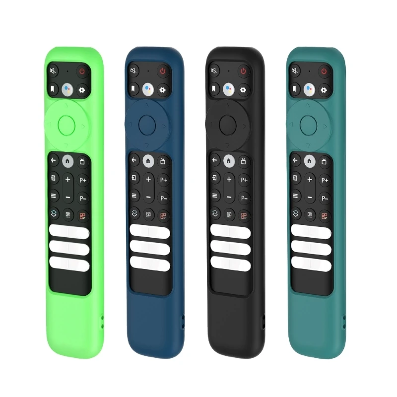 Soft Silicone Case for TV Remote Control Protective Cover for T-CL RC902V FMR1 FAR2 FMR4 FMR5 Nonslip Cover