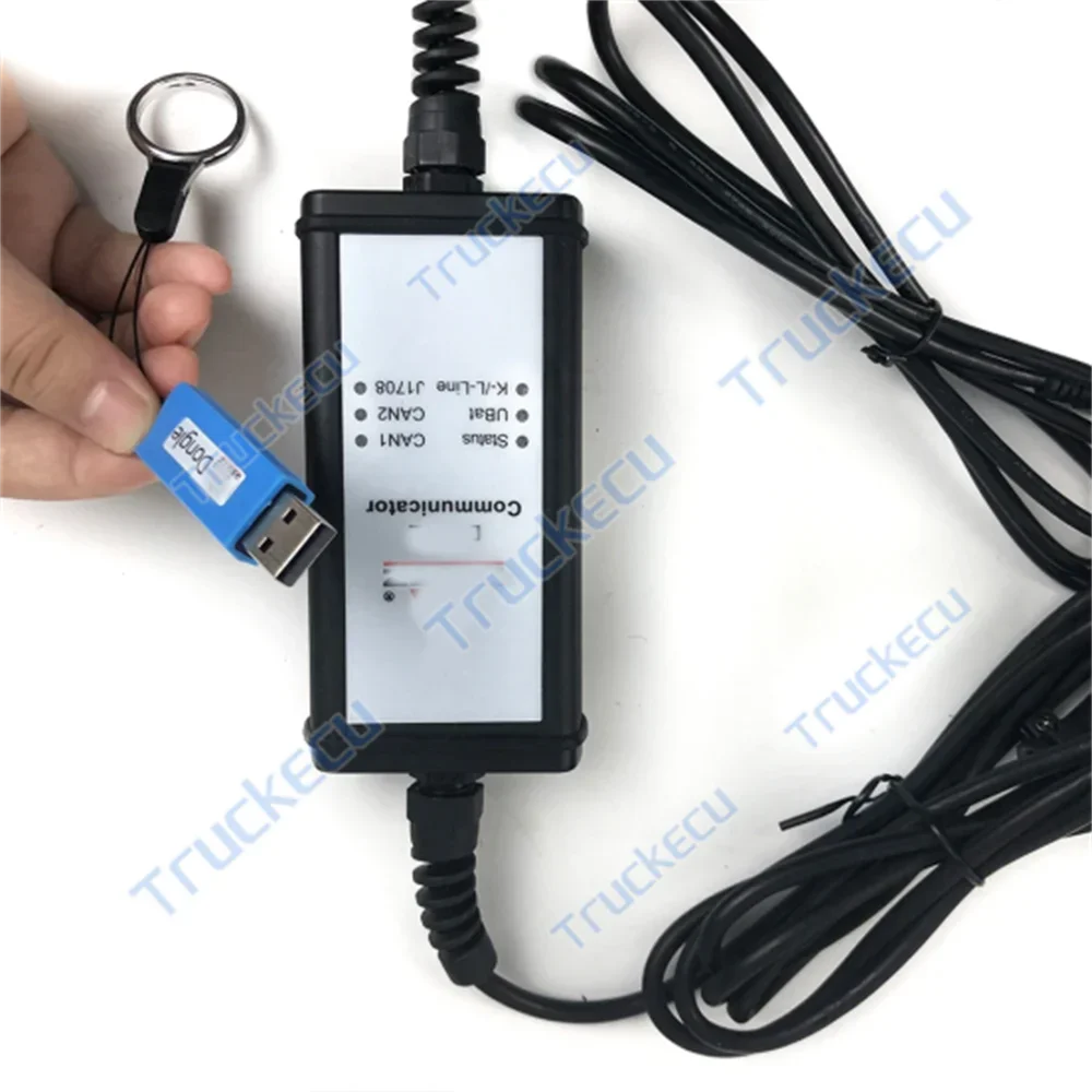 For DEUTZ with key dongle DIAGNOSTIC KIT EMR Communicator tool Deutz Decom SerDia 4.0 level6  Deutz Diesel diagnostic tool