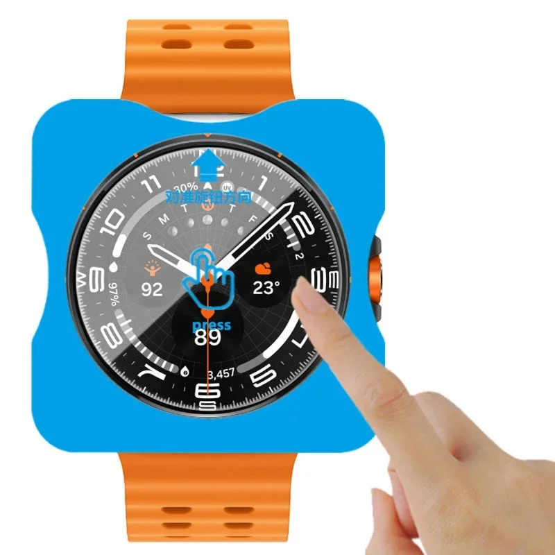 1-5PCS Tempered Glass For Samsung Galaxy Watch Ultra 47mm Premium Screen Protector for Galaxy Watch 7 40mm 44mm Protective Glass