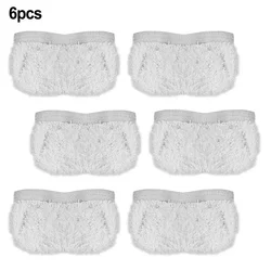 6pcs Mop Cloths For PAEU0282 Household Appliances Accessories Fit Your Cleaning Needs Soft Microfiber Mop Pad