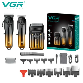 VGR 644 gradient hair cutting combination electric shaver rechargeable professional men's…