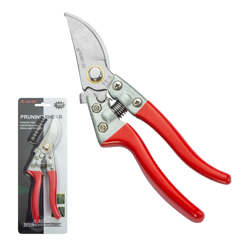 Garden Pruning Shears Stainless Steel Scissors Gardening Plant Scissors Branch Hands Pruner Cutter bonsai Tool for Tree Flowers