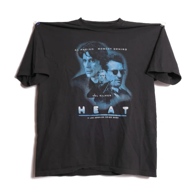 Camiseta do filme Heat, Michael Mann, 1995, Los Angeles, Crime, Noir, Drama, Heist, Filme de Ação Épico