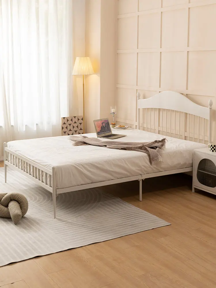 For Wrought iron bed Thickened coarse formaldehyde-free children's bed 1.5 Double iron bed 1.8