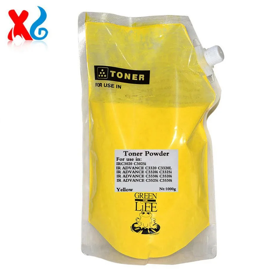 1000g GPR-53 NPG-67 C-EXV49 Toner Powder For Canon iRC3025 C3025i C3320 C3320i C3325i C3330i C3520i C3525i C3530i with Carrier