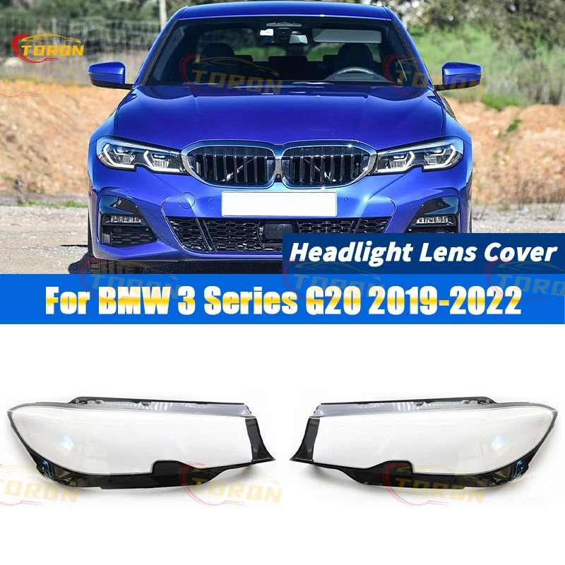 

Для BMW 3 серии G20 2019 2020 2021 2022 автомобильные фары, крышка объектива, пылезащитный чехол для фар, аксессуары для BMW, автозапчасти