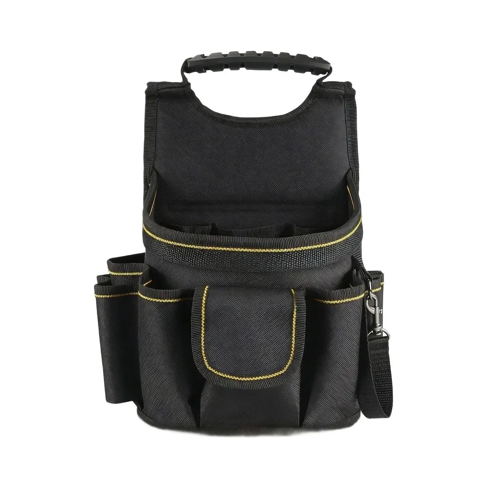 1pc Tool Belt Bag Multifunctional Electrician Waist Bag Tool Tote With Multiple Pockets Hardware Tool Bag Ortable Tool Organizer
