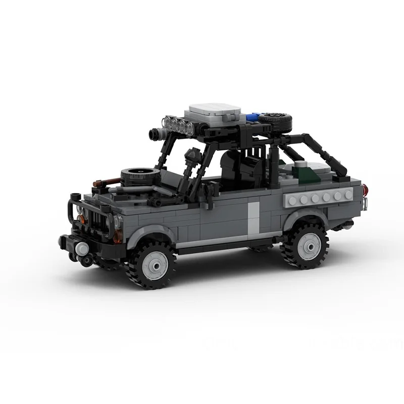 City Car Model MOC Building Bricks Defender 110 Off-Road Vehicle Modular Technology Children Holiday Gifts Assemble Toys Suit