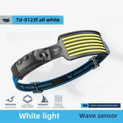 COB Headlamp Powerful Induction LED Sensor Head Torch USB Charging with Battery Flashlights for Fishing Outdoor Camping