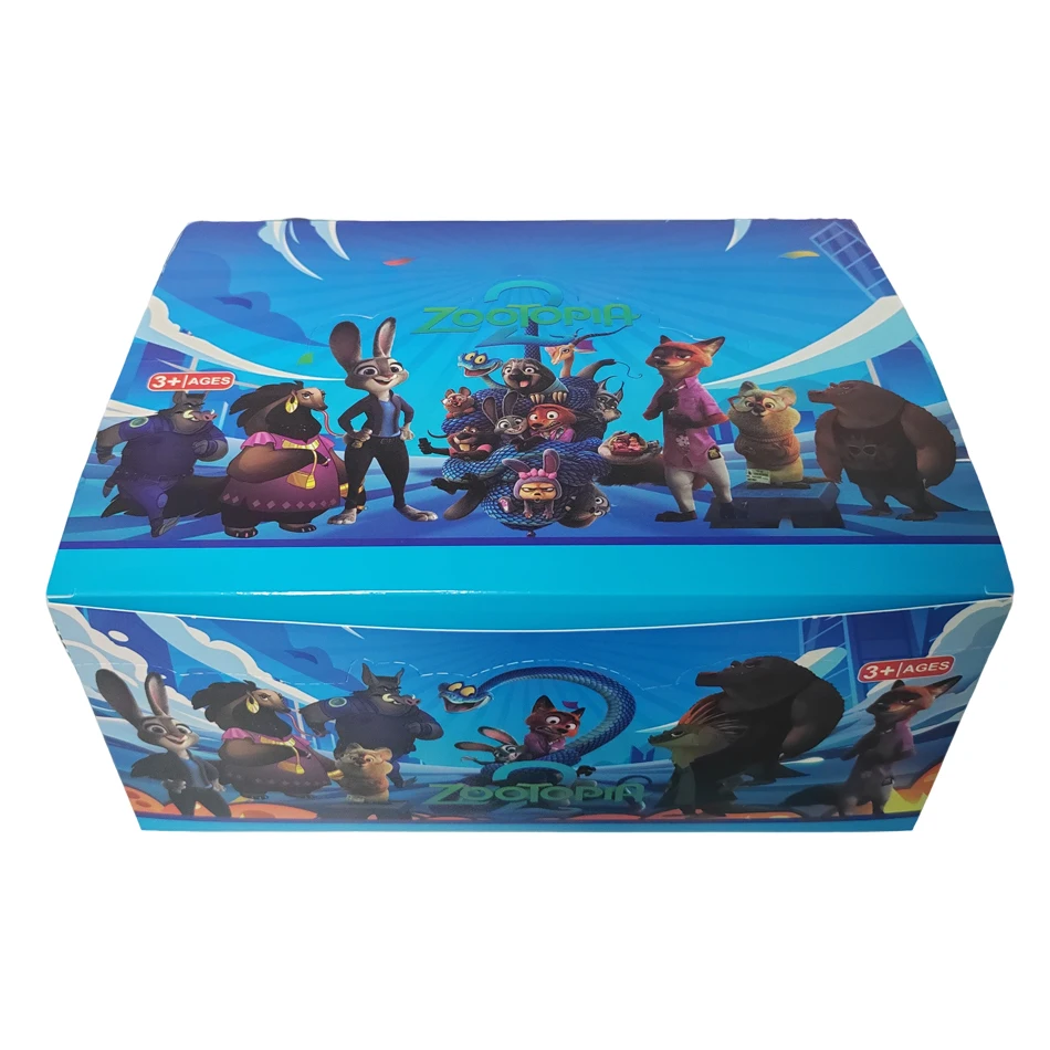 ใหม่ ซูโทเปีย 2 ของเล่นฟิกเกอร์สัตว์ กระต่ายจูดี้ ฮอปส์ สุนัขจิ้งจอก นิค ไวลด์ ของเล่นจากภาพยนตร์ ของขวัญสำหรับเด็ก ของสะสมฟิกเกอร์ ของขวัญวันเกิด