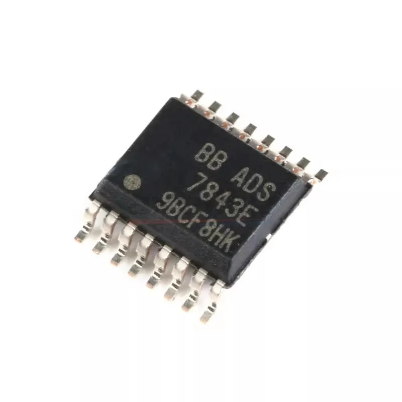 ADS7843E 7843E ADS7843 SSOP-16 Touch Screen Controllers 12-bit Sampling Analog To Digital Converter ADC IC SMD Chip