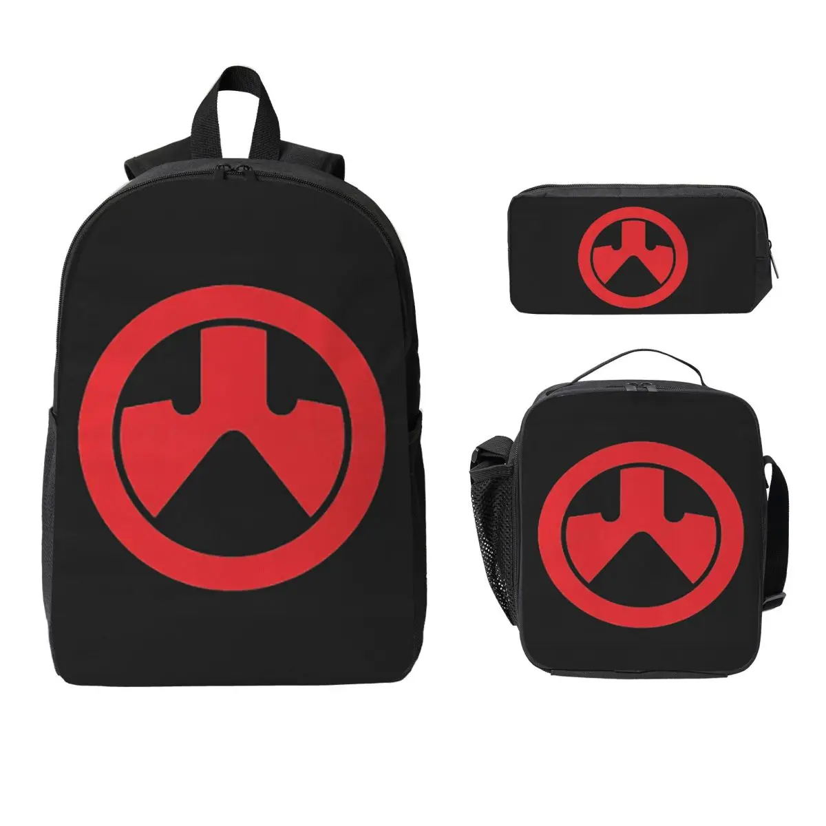 Mochila com logotipo Magpul Firearms para meninos e meninas, bolsa escolar para laptop, bolsa de ombro, 3 peças, bolsa térmica para almoço, estojo para lápis