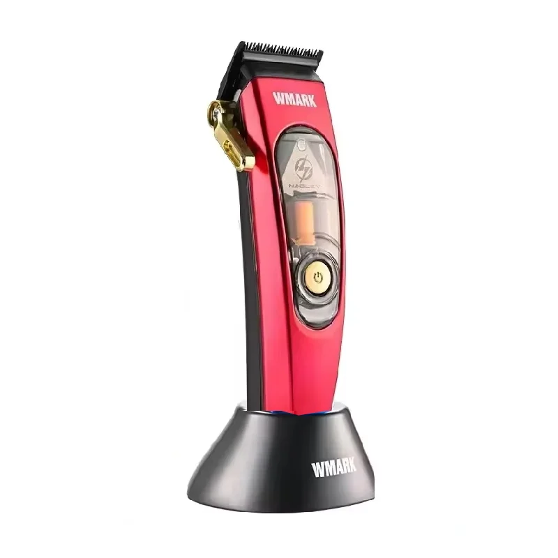

2025 WMARK NG-9004 Hair Clipper for Men,MAGLEV Motor 10000RPM,Hair Cuter Machine,Cordless Rechargeable Edgers Clippers Withbase