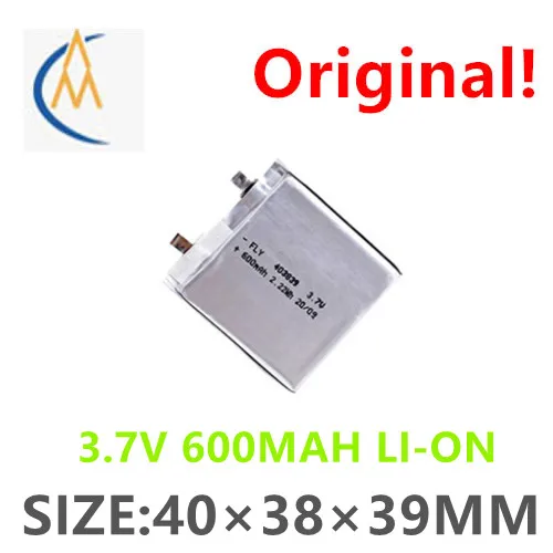 Lithium battery 403839-600mah 3.7V polymer battery manufacturer lithium battery toy audio LED