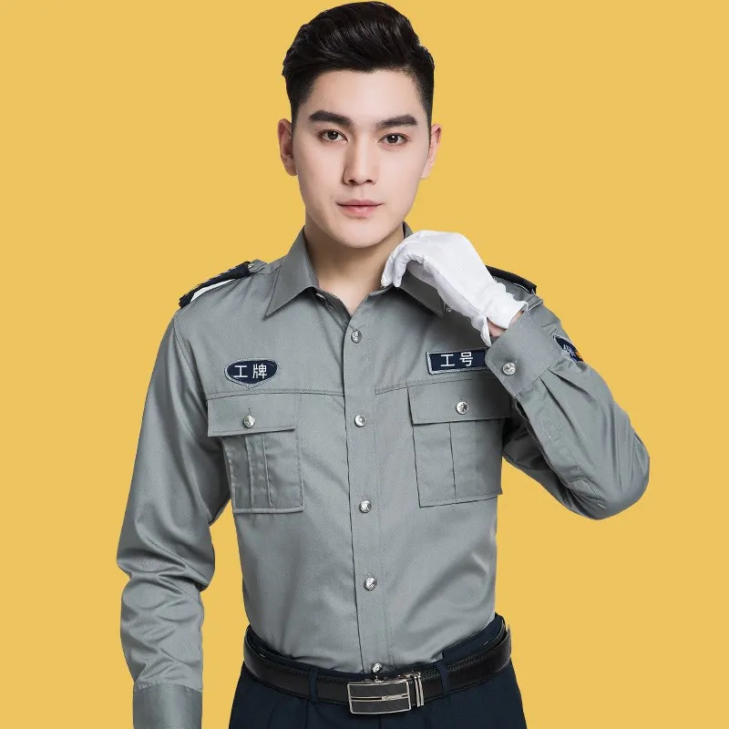 

Новая униформа для охранников отелей и дворников: рабочая одежда для персонала, малые партии для домашнего производства