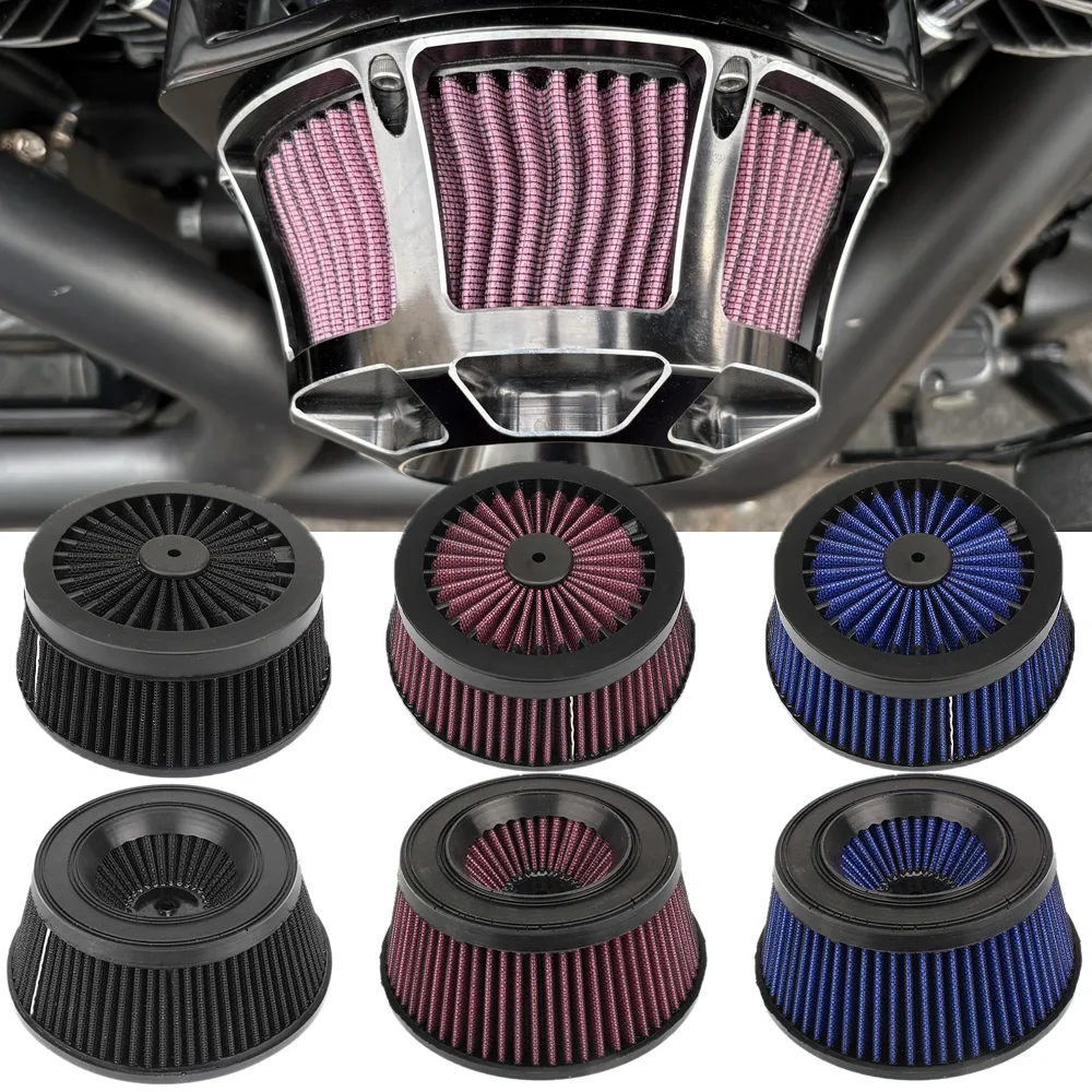 

Air Filter Element Intake Cleaner Filter For Harley Touring Road King Dyna Fat bob Softail Breakout Sportster XL 883 1200
