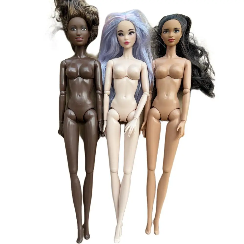 

1/6 Doll Figures Mermaid Black Pearl Joints Movable Solid Doll 30cm Fashion Face Mold Boys Girls Gifts