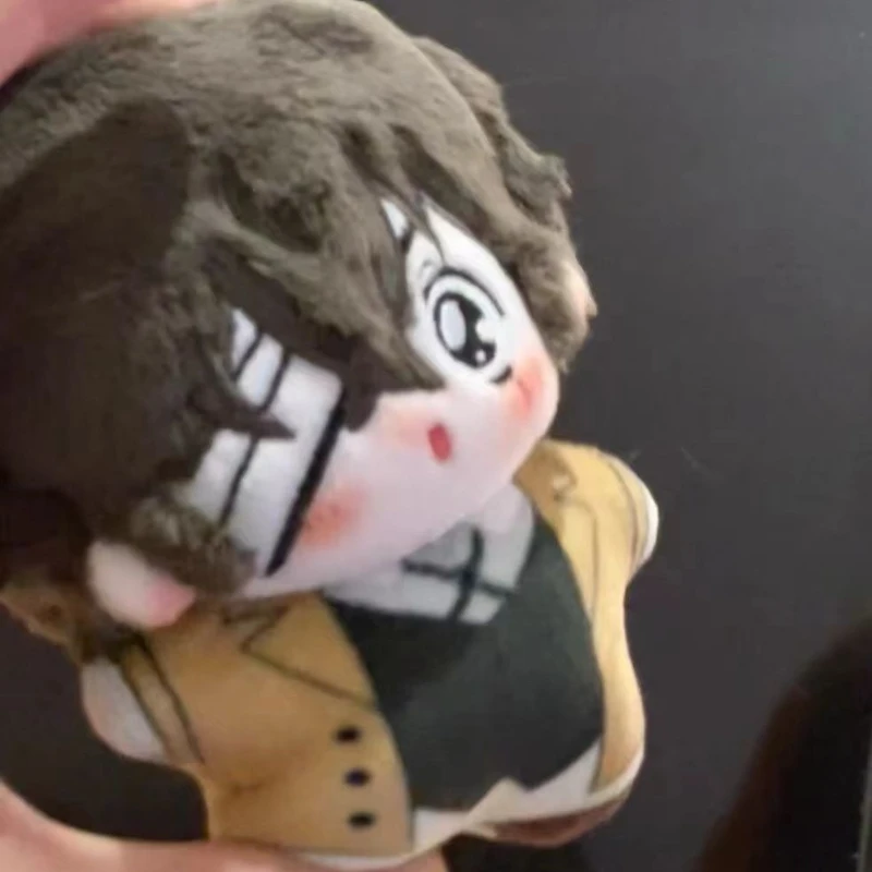 About 10cm Anime B-bungo-S-strayD-dogs Plush Doll Toy Hanging Cartoon Character Peripheral Kawaii Plush Doll Toy Hanging Gift