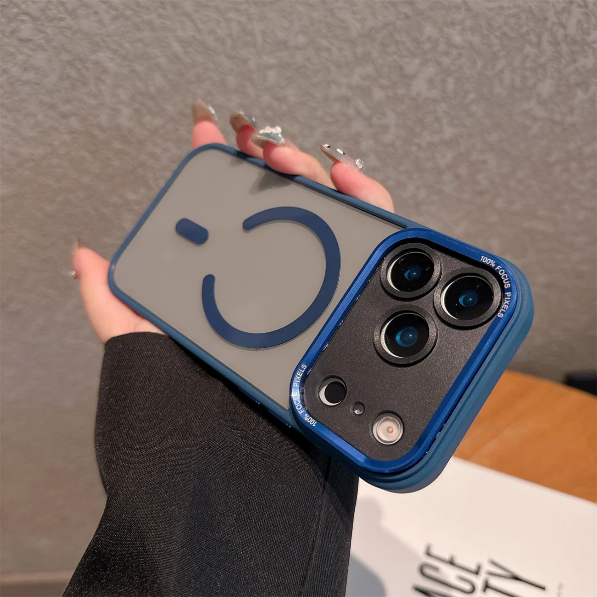 Transparente magnetische Acryl-Handyhülle für Apple IPhone 17 Air 16 15 Plus 14 13 12 11 Pro Max, plattierte Metallrahmenhülle