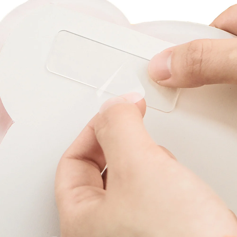 

5 Boxes Double Sided Transparent Tape Removable Adhesive Strong Hold for Spring Festival Couplets DIY Wall Decoration