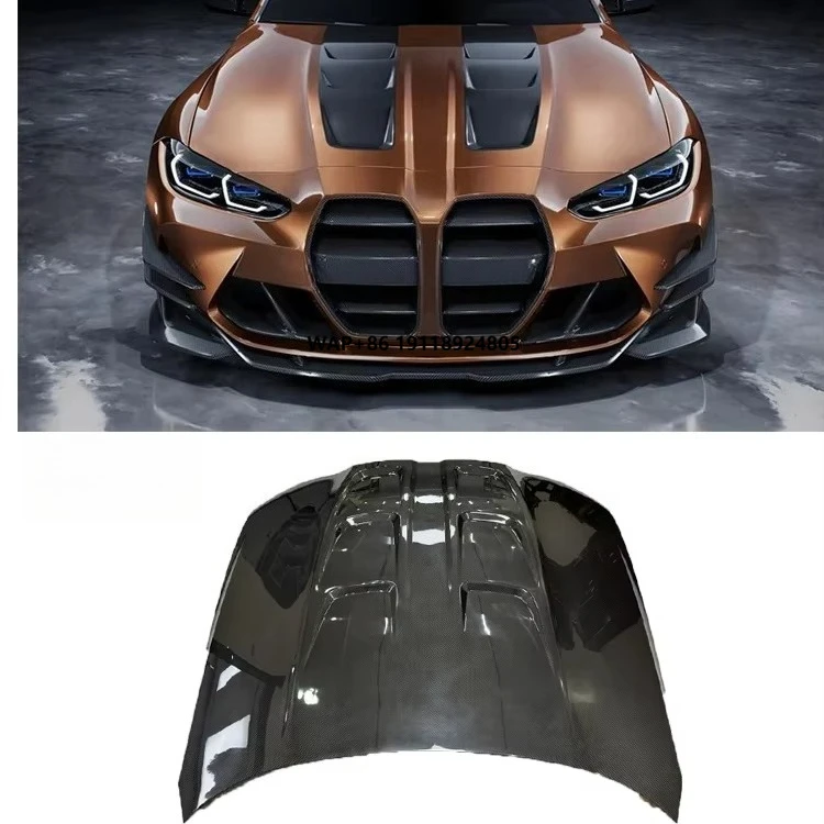 

High performance Real Dry Carbon Fiber Streetfighter Hood Bonnet For G80 M3/G82 M4