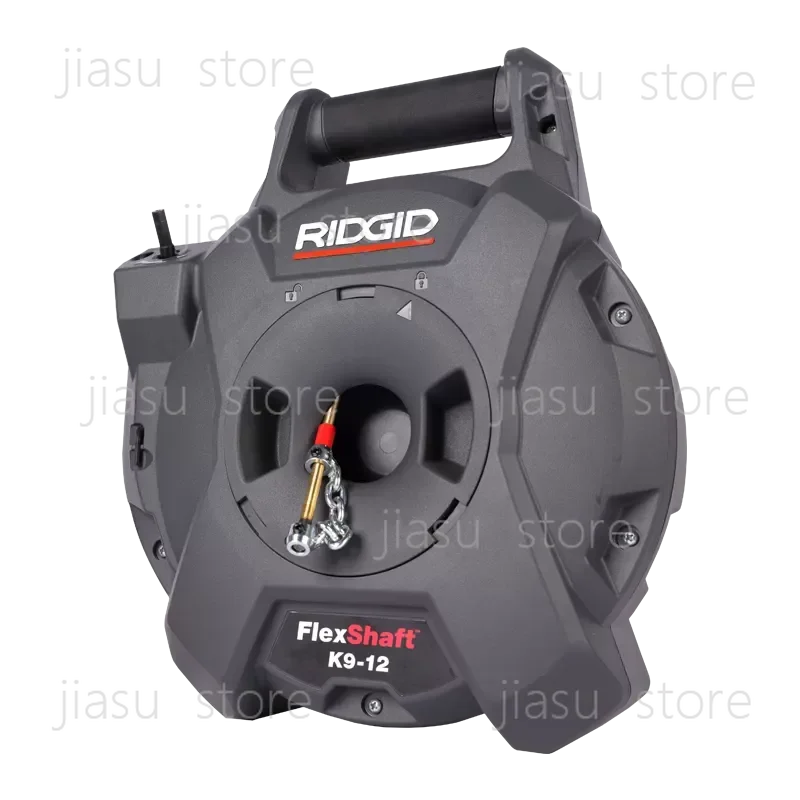 

K9-12 Electric FlexShaft Drain Cleaner Kitchen Pipe Dredge Machine Oil Stain Coffee Grounds Wall-to-Wall Cleaning