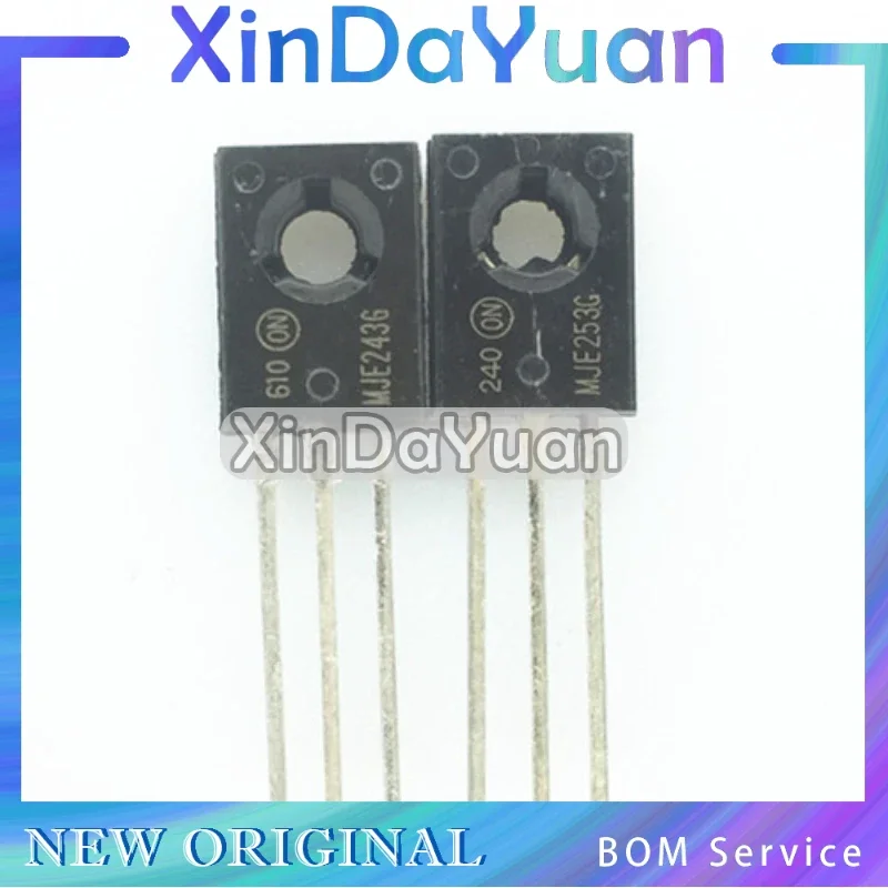 5 pcs JE243G JE253G  4A 100V MJE243G MJE253G  Bipolar Transistor