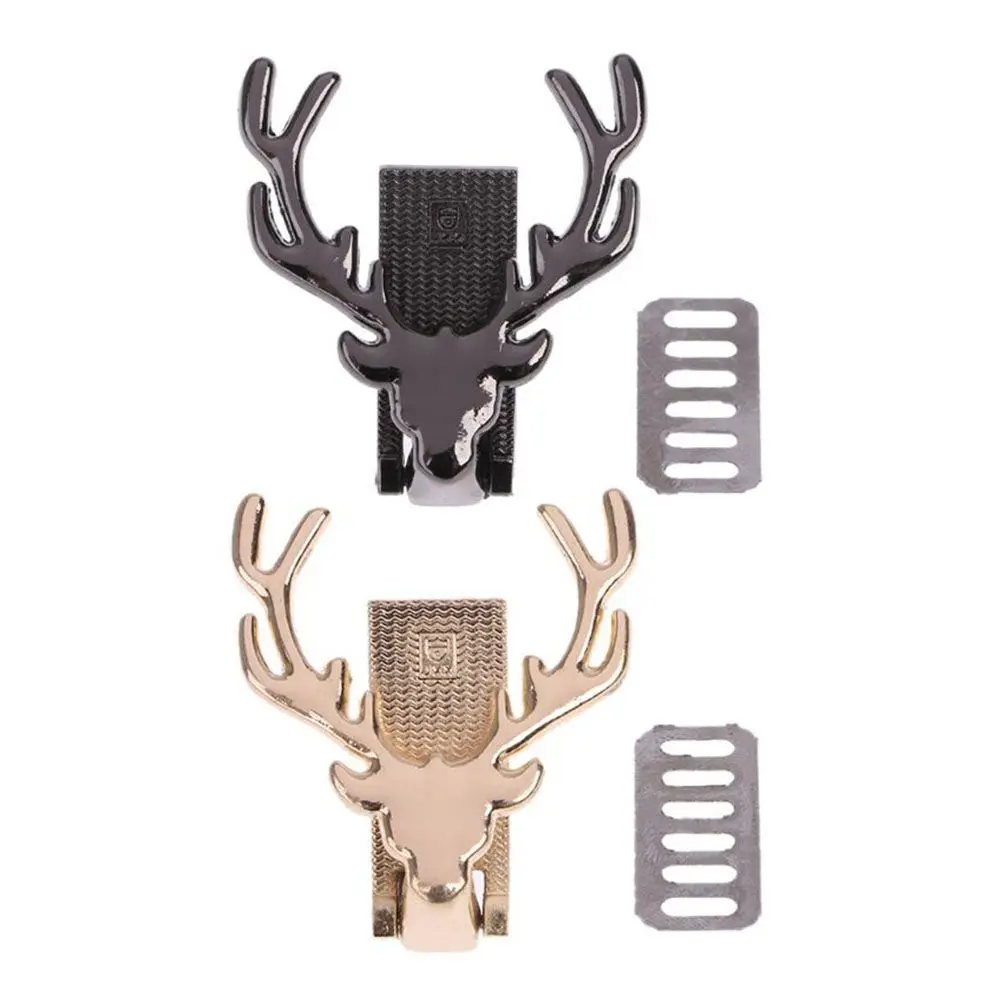 Requintado Handmade Deer Design Hardware, Acessórios Bag, Decoração DIY