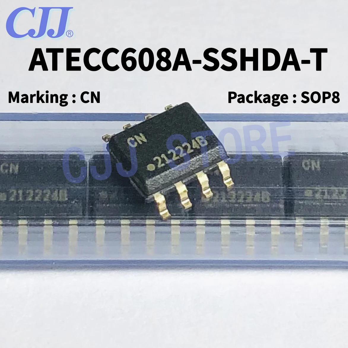 1~2000PCS/Lot CN Marking ATECC608A-SSHDA-T SMD IC ECC/ECDH SOP8 Security new and original