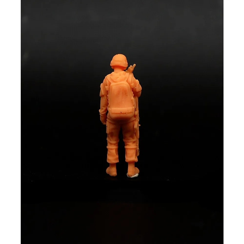 1/72 Modern Russian Navy Infantry Battalion Commander Xiaohong Backpack 1 Person Team (3D Printed Soldiers)