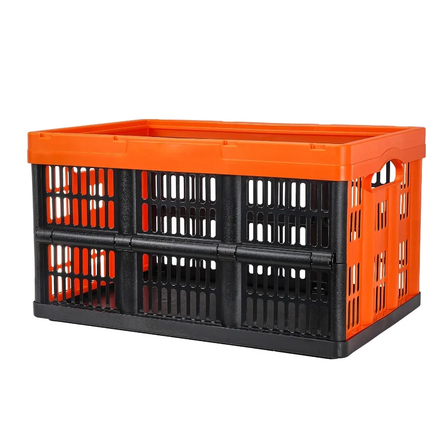 

Durable Foldable Storage Bins Trio Set 45L Stackable Crates with Handles, Spacious Neutral-Tone Containers for Clothing, Toys,