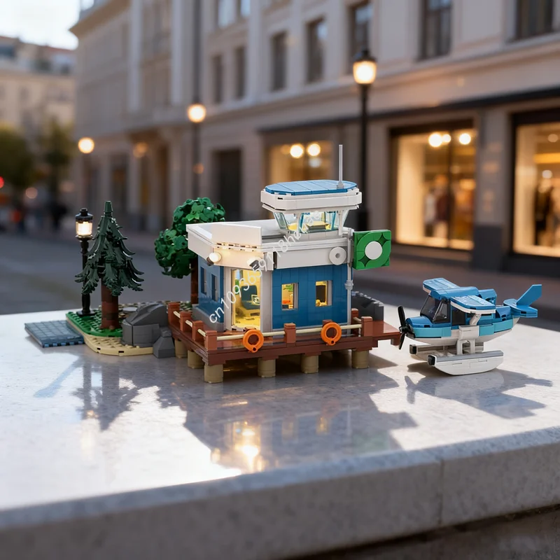 

1516pcs MOC Dodo Airport Animal Crossinged Model Building Blocks Assemble DIY Creative Toy Education Christmas Gifts Birthday