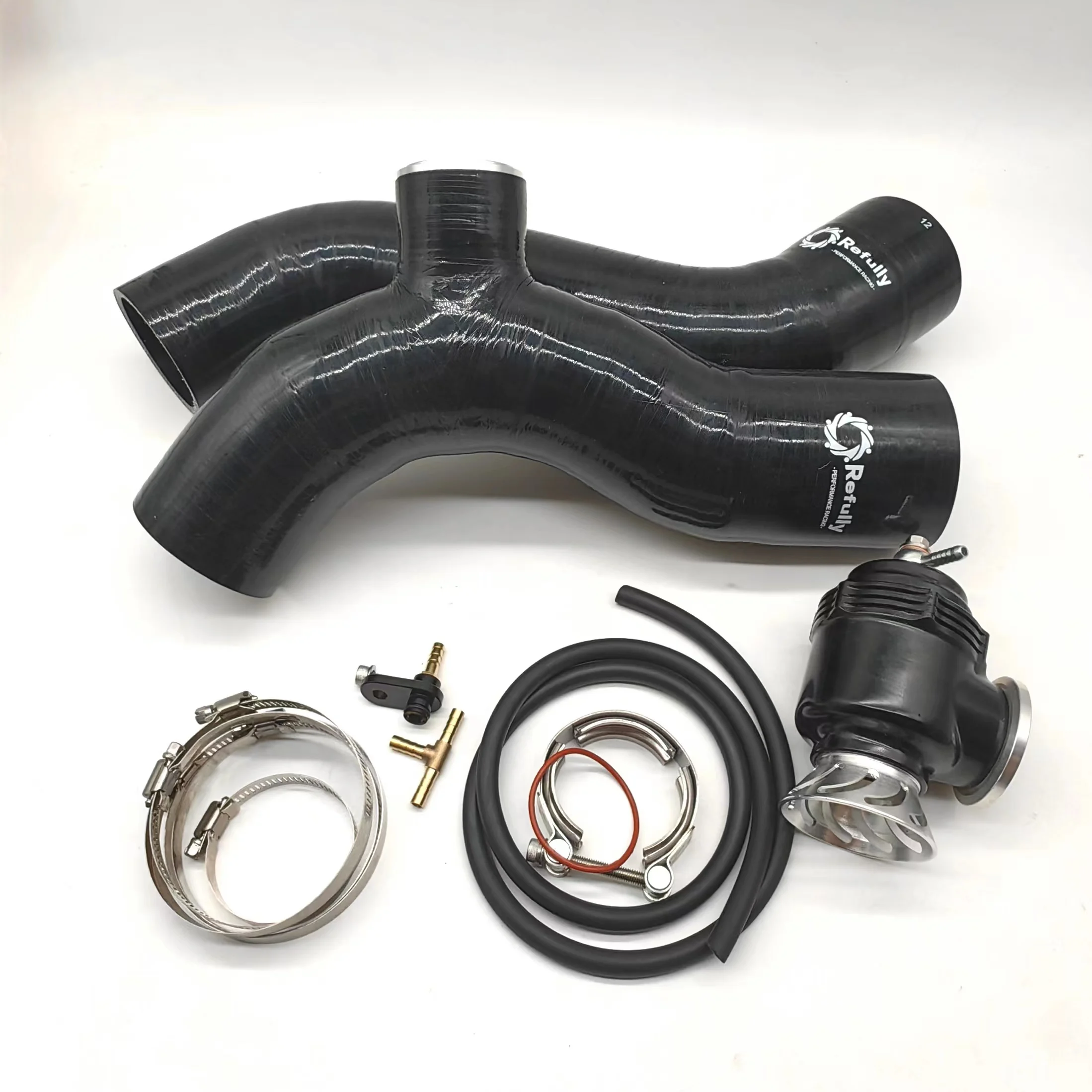 Sea-doo 2024 RXP-X /RXT-X 325 Intercooler Tubing Upgrade Kit With QRJ Blow-Off Valve