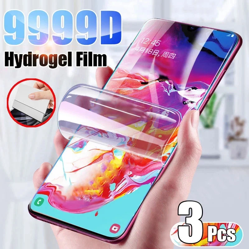 Film de protection d'écran en hydrogel, film de couverture pour MEIZU 18 20 21 PRO 16 Th 17 Pro 16th 17pro, 3 pièces