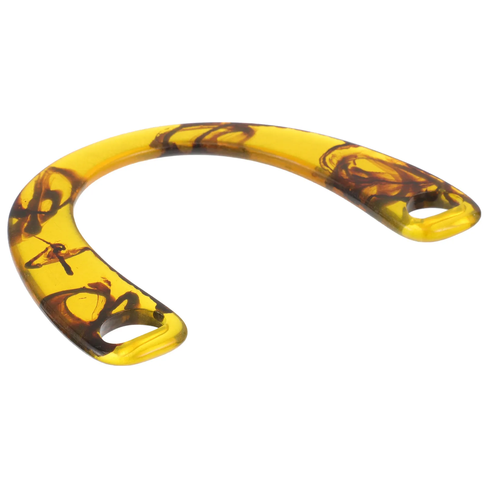 

Пластиковая ручка для сумки DIY, сменная ручка для сумок, для изготовления сумок и рукоделия, с изящным плетеным дизайном, аксессуар для создания сумок