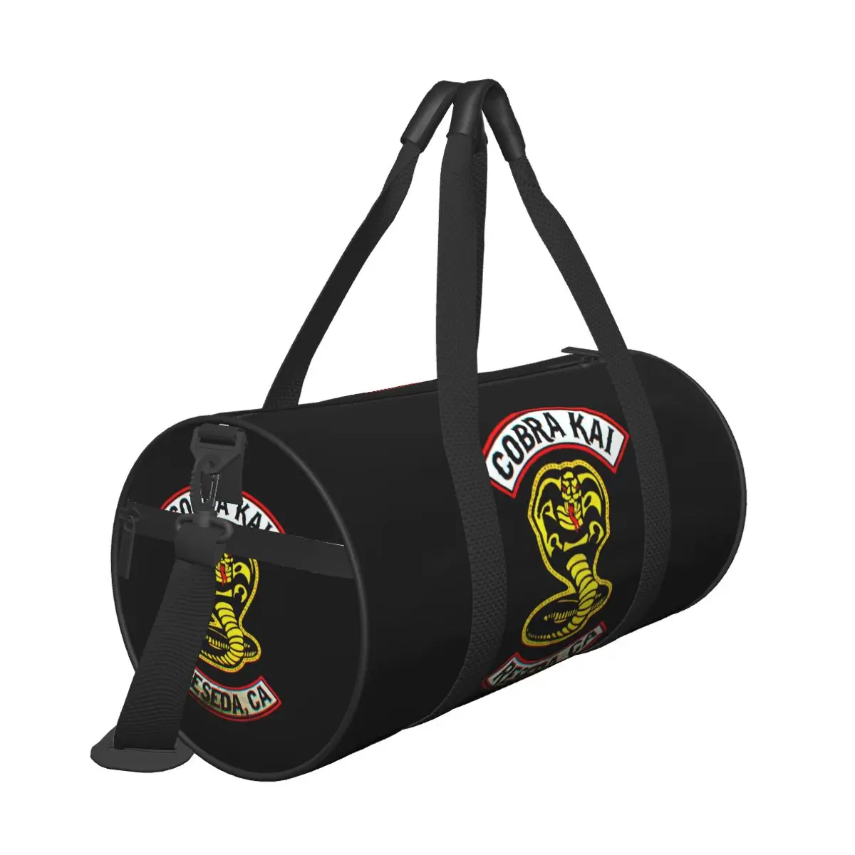 Cobras Taekwondo Kais Vintage (16) Sports Bags Swimming Gym Bag with Shoes Cute Handbags Couple Design Outdoor Fitness Bag