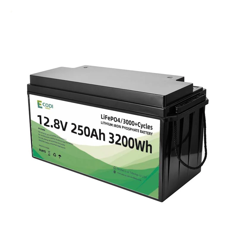 12V 24V 50A 100A 250Ah 400ah lifepo4 Energy Storage Lithium ion Battery Pack for Solar Storage System