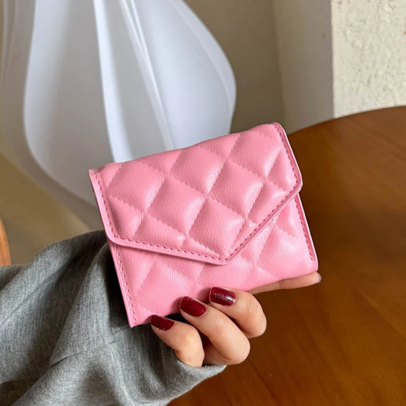 Nuevo bolso de mano de moda de ocio para mujer, cartera versátil para tarjetas de cambio