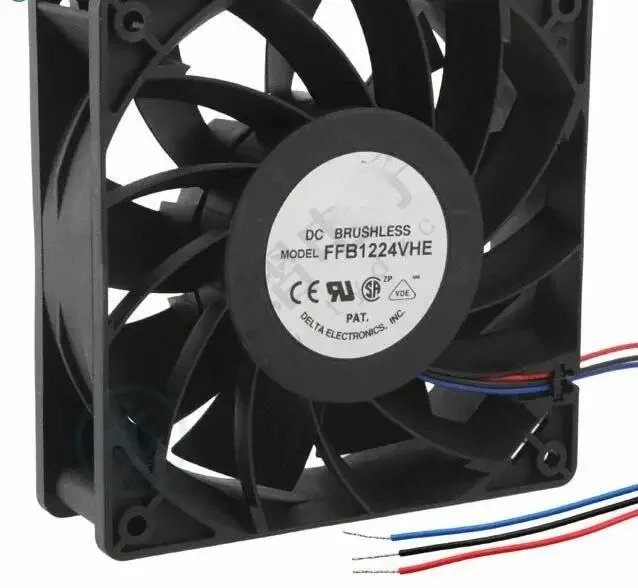 FFB1224VHE-BR00 120X120X38 mm 24Vdc / 0,5A new fan