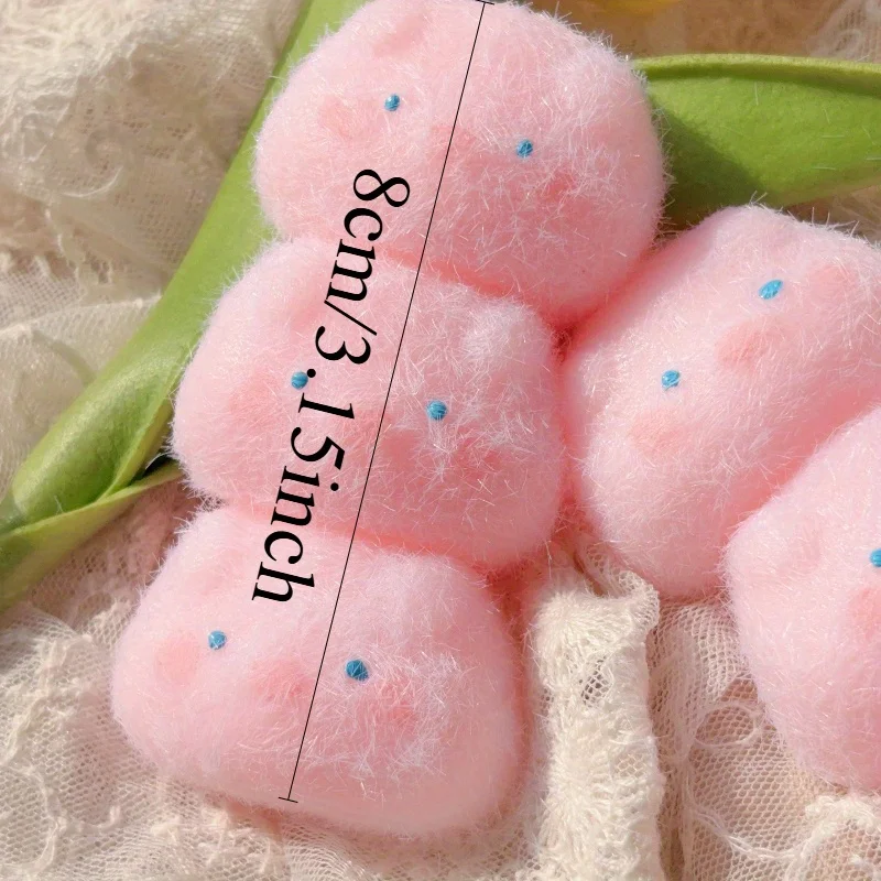 1szt Śliczne ręcznie robione świnki do ściskania i odpowietrzania Zabawki zgnięte uczucie powolnego odbijania się Zabawki relaksacyjne Zabawne imitacje silikonu Nowość Prezenty Boże Narodzenie