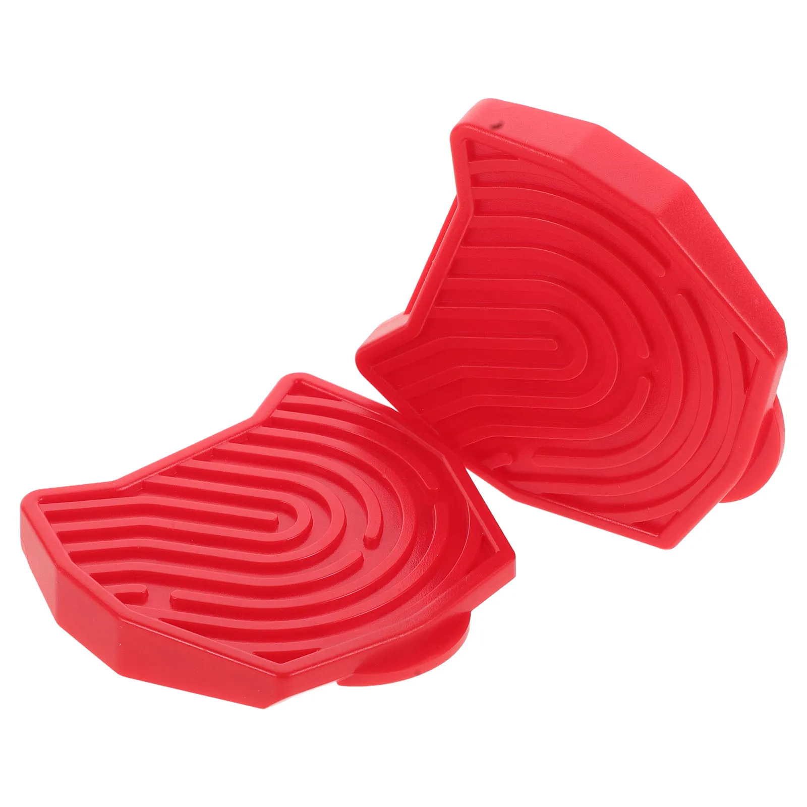 

2pcs Lock Pedal Converter Compatible Exercise Bike Clipless Pedals Flat Adapter Replacement Gym Cycle Pedal