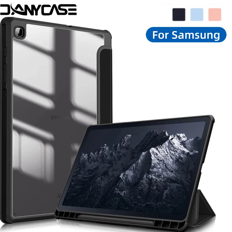 For Samsung Tab S6 Lite Case For Samsung Tab SM-P610 P613 P615 P619 10.4 in With Auto Wake up / Sleep Pencil Holder Tablet Cover