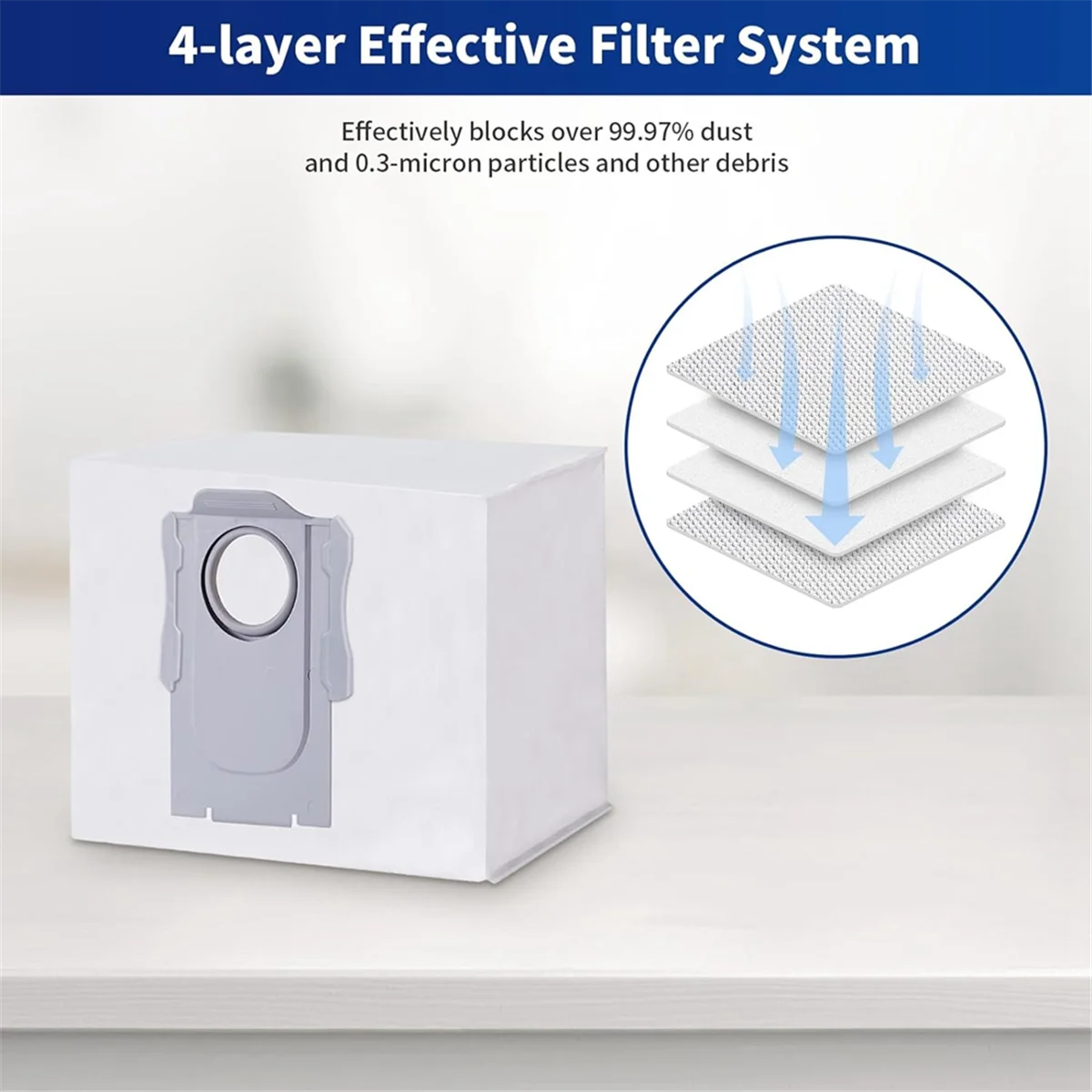 Para roborock s8 pro ultra escova lateral principal filtro hepa mop saco de pó aspirador acessórios kit