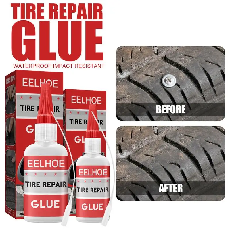 

Rubber Tire Repair Artifact Glue Rubber Tyre Repair Glue Powerful Car Adhesive Glue Universal Strong Adhesive Sealant Cement