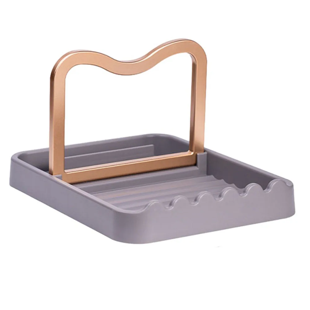 Kitchen Tool Kitchen Spatula Rack PP+ABS Saves Space Spatula Storage Rack Table Spoon 14*18.2*10.5 Cm Kitchen Counter Organizer