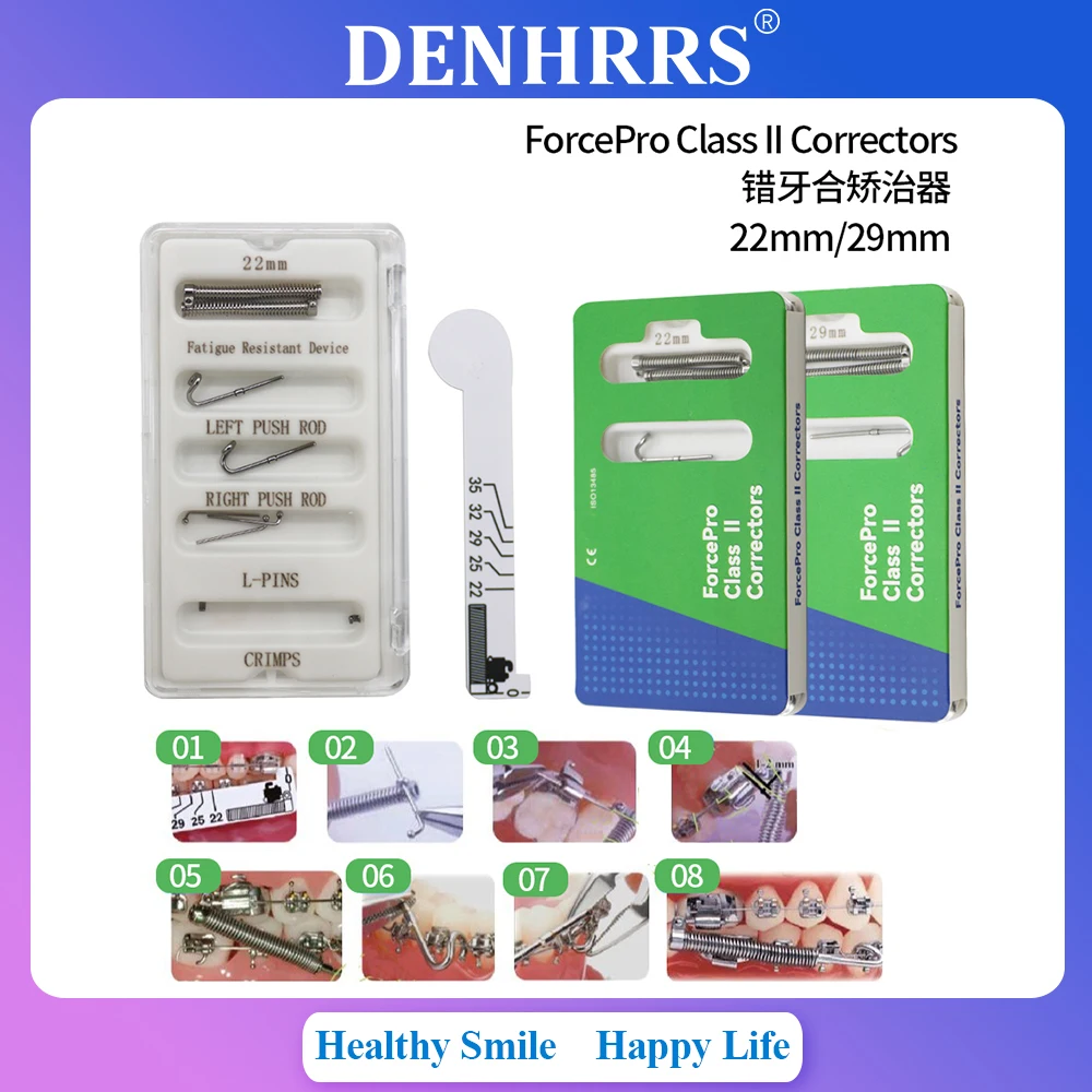 

1Set Dental Stainless Steel Orthodontic Correctors Appliance