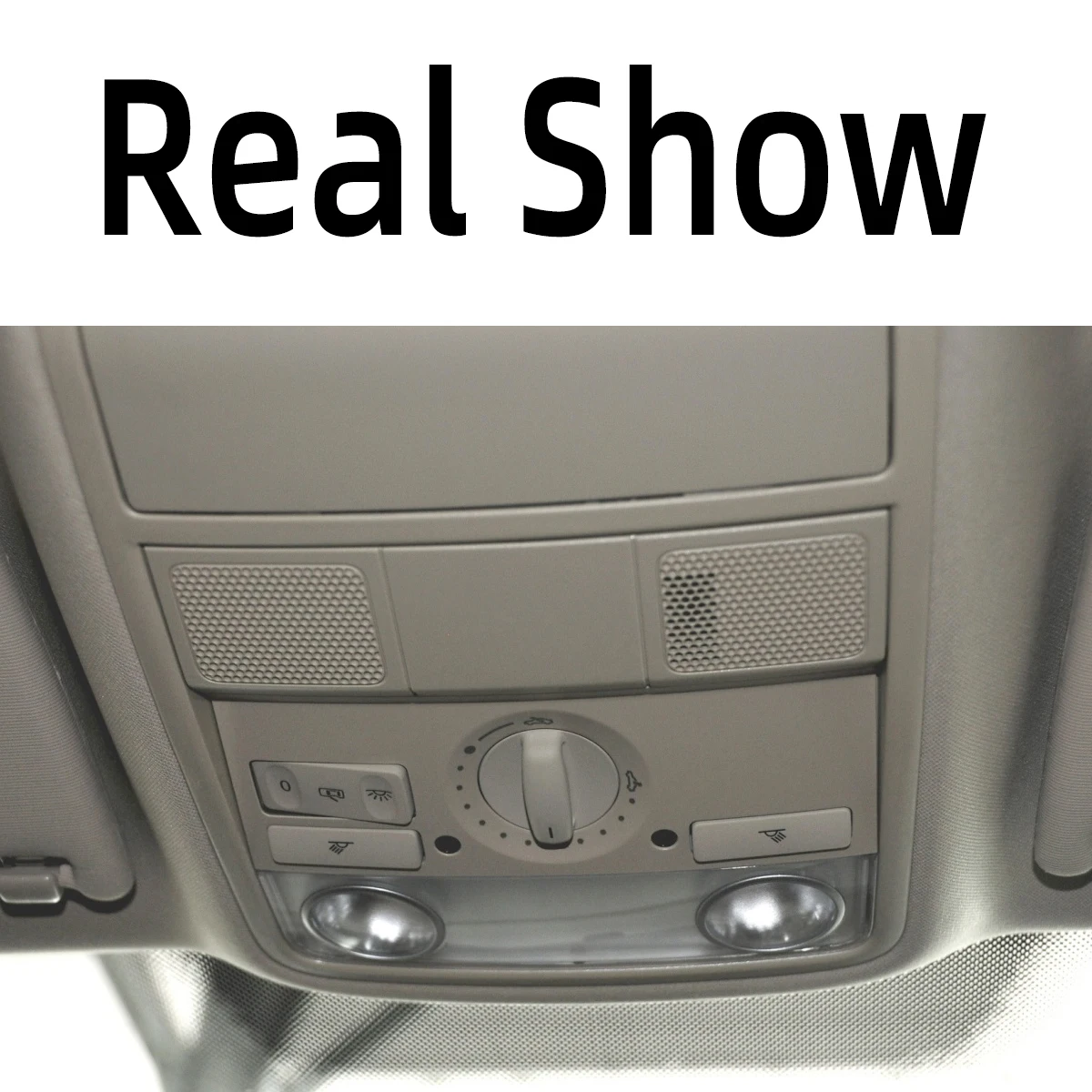 1K0947133 New Dome Light Reading Lamp Bezel Switch Panel Cover For VW Golf 5 6 Jetta Passat B6 B7 Skoda Superb Octavia Yeti Seat